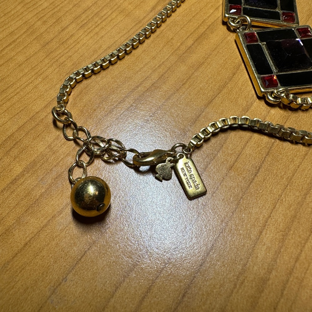 Kate Spade Rhinestone Statement Necklace - Picture 5 of 6